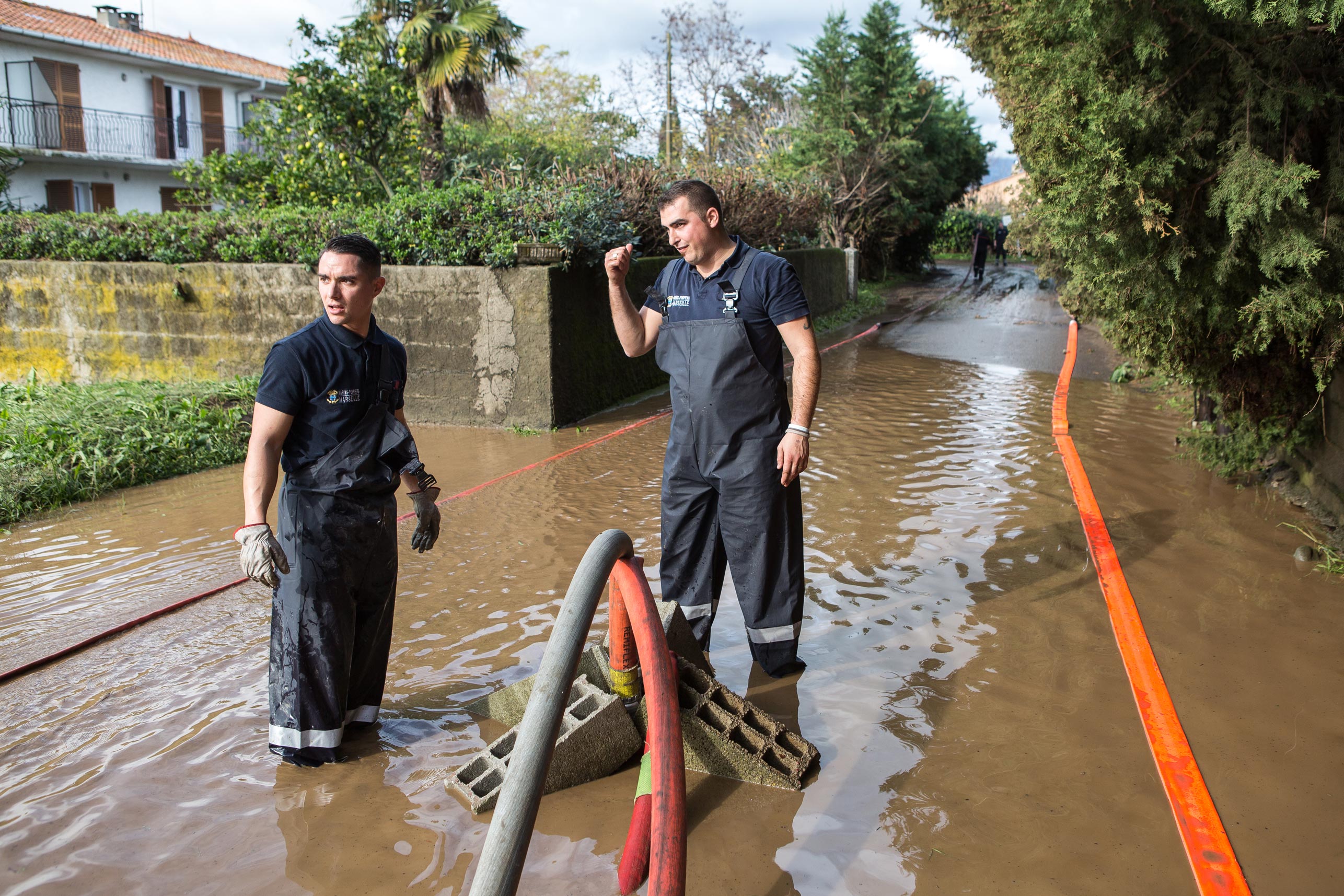 Inondations - Marins-pompiers
