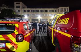 Détachement intervention biologique BMPM en Moselle