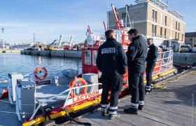 Visite du major conseiller