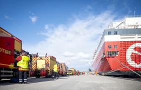 Exercice IBNB à bord d'un navire à passagers Corsica Linea